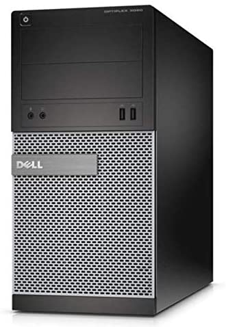 Dell Optiplex 3020MT Minitower Desktop - Intel Core i3, 4GB RAM, 500GB HDD, Microsoft Windows 10 Pro, Black