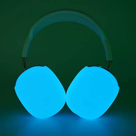 Suitable for Apple AirPods Max headphone protective luminous cover - Blue