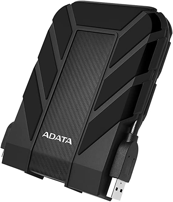 ADATA HD710 Pro 1TB USB 3.1 IP68 Waterproof/Shockproof/Dustproof Ruggedized External Hard Drive, Black (AHD710P-1TU31-CBK)