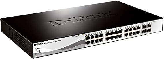 D-Link Web Smart DGS-1210-28P 24 ports POE Switch - Managed 24 UTP and 4 SFP