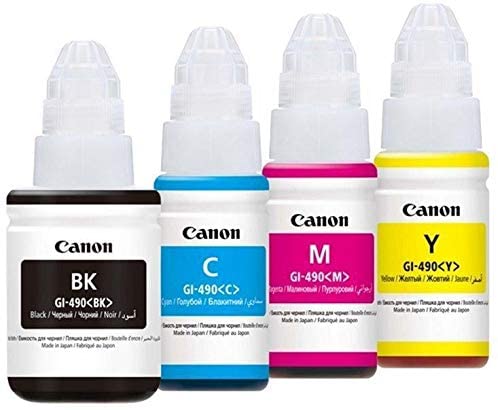 Canon Black & Cmy Ink Set For Pixma G1400 G2400 G3400 Ink Tank Printers