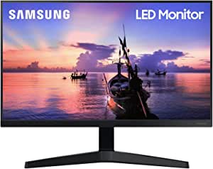 SAMSUNG IPS Full HD LED Display 75Hz, AMD FreeSync Borderlesss, VESA -LF24T350FHMXUE - 24in