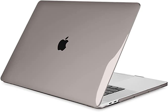 O Ozone Crystal Clear Case for Macbook Pro 16 Inch Cover 2019 Compatible with A2141 Grey