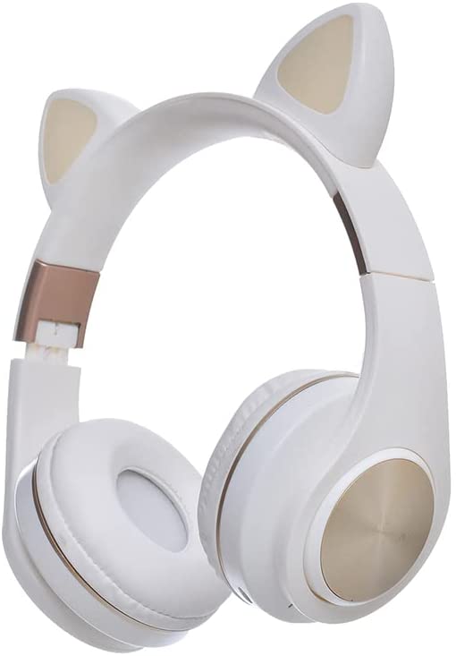 M1 Wireless Car Ear FaSH-ien Design FaSH-ion Headphones-White