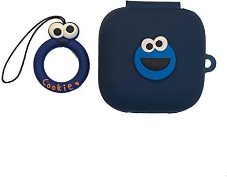 Suitable for OPPO Enco W51 bluetooth headset Silicone Protective Soft Case - dark blue