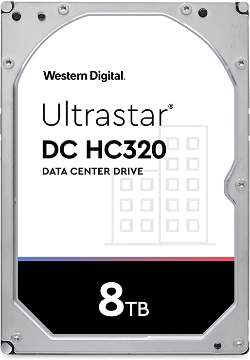 Western Digital Ultrastar DC SATA 8TB HDD - 7200 RPM 3.5" - 0B36404