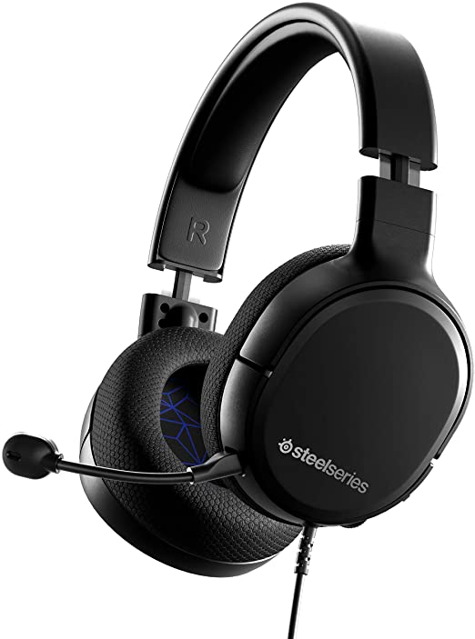 SteelSeries Arctis 1 - All Platform Wired Gaming Headset | For PS5,PS4,PC,Xbox,Nintendo Switch,Mobile | Detachable Noise-Cancelling Mic | Lightweight Steel-Reinforced Headband | Discord Certified