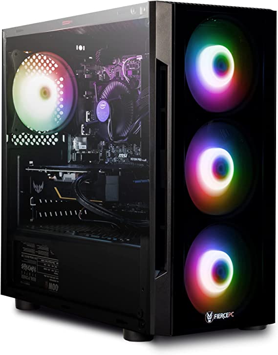 Fierce Gaming PC - Intel Core i5 10400F 4.3GHz, GTX 1650 4GB, 8GB 3000MHz, 1TB Hard Drive, Windows 11 Installed (1141297)