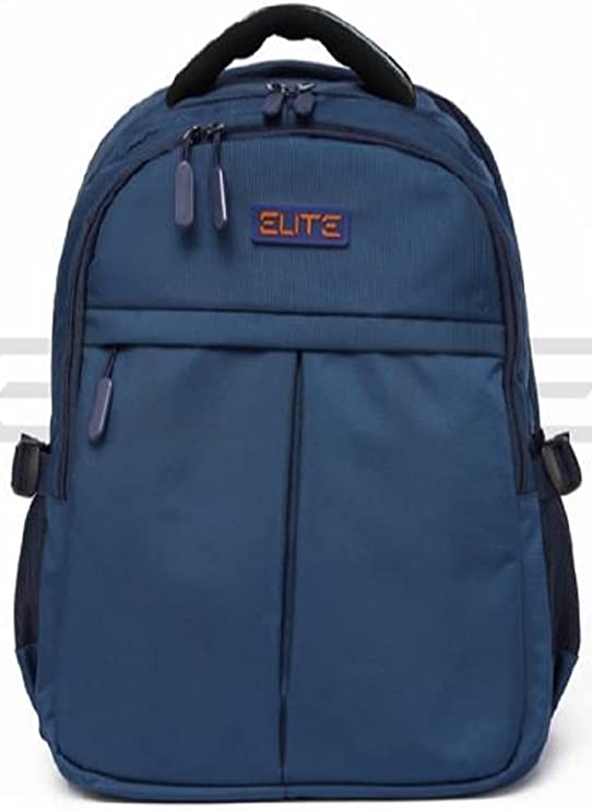 Elite Laptop Bags 15.6" 3 ZIPPER Back /Case Dark blue