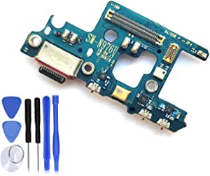 Eaglewireless USB Charging Port Flex Cable Dock Connector Charger Dock Board Replacement for Samsung Galaxy Note 10 Plus N976U N976V N976N N976B+Toolkit (Only for US Version, Not fit EU Version)