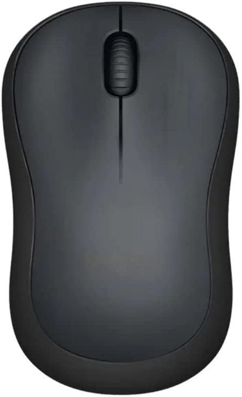 USB 2.4GHZ Wireless Optical Mouse 1600DPI for Laptop and Mac (Black)