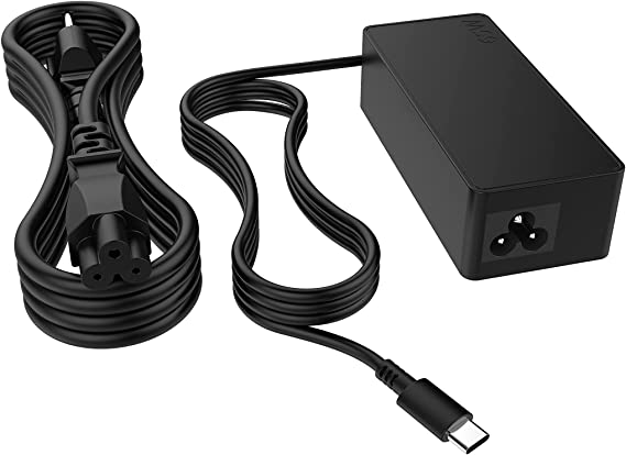 65W 45W Type C Charger for HP Chromebook X360 14 15 Spectre X2 X360 TPN-CA06 Compatible with HP 925740-002 Elite x2 x360 1012 G1 G2 / 1013 G3 / 210 G2 Laptop USB C by Uflatek