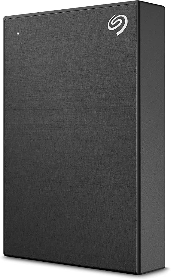 Seagate One Touch 5TB External HHD Drive with Rescue Data Recovery Services, Black (STKC5000400)