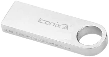 Iconix MICRO SE-9 USB 2.0 Flash Drive - Metal (128)