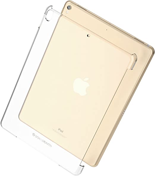 Pipetto iPad 10.5 Air/Pro 10.5 Clear Back Cover Slim Translucent Hard Shell PC Apple Keyboard Compatible