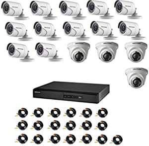 Hikvision - CCTV Set with 16 Channel, Dvr Camera without Vari, Sku 4.12 YN