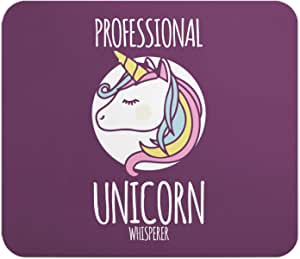 Loud Universe Unicorn Whisper Purple Mouse Pad