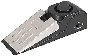 Home Security Wedge Door Stop Alarm System Device Alert Detection