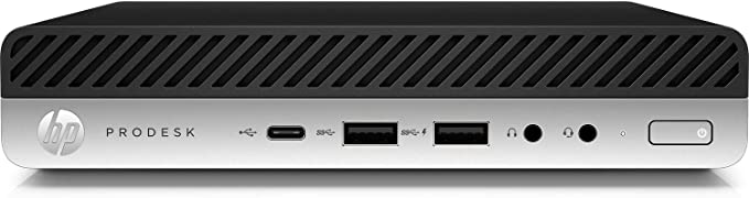 HP 4HG95UT PRODESK 600 G4 DM, Intel CORE I3-8100T, 4GB DDR4-2666 SODIMM, 500GB 7200 RP