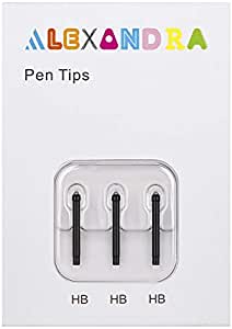 Surface Pen Tips Kit Replacement 3 HB Default Tip for Microsoft Surface Pen 2017, Surface Pro 4 Pen