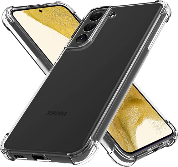 Gimane Clear Case for Samsung Galaxy S22 Plus Case 6.55-Inch,Transparent Soft Slim Shockproof Protective Phone Bumper Cover for Samsung Galaxy S22 Plus,Clear