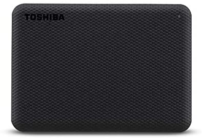 Toshiba 1TB Canvio Advance Portable Hard drive USB 3.2 Gen 1 With Automatic Backup Black -HDTCA10EK3AA