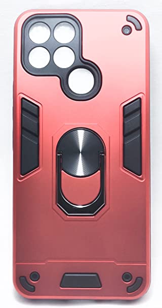 Back Cover With Finger Holder For Infinix Smart 6 X651 . Red