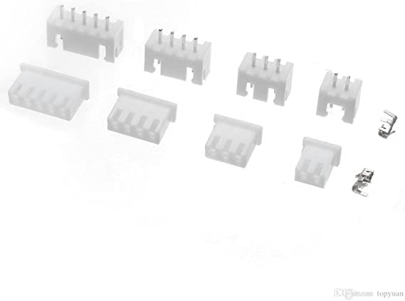 5 Pin 2.54mm Pitch Terminal Housing Header Connector Wire XH - Pack 10