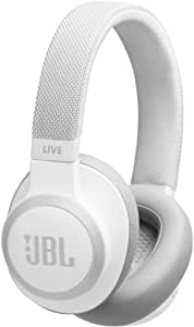 JBL LIVE 650BTNC - Around-Ear Wireless Headphone with Noise Cancellation - White