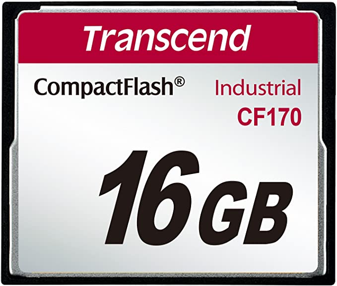 Transcend Cf170 16Gb Compactflash Mlc Memory Card - Memory Cards (Compactflash, -25-85 °C, -40-85 °C, 0-95%, Mlc, Heat Resistant, Shock Resistant)