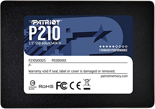 Patriot Memory Patriot P210 SATA 3 512GB SSD 2.5 Inch