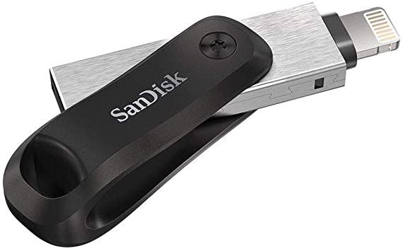 SanDisk iXpand Flash Drive Go for Your iPhone - 128 GB - USB 3.0 Type A, Lightning - 1 Year Warranty