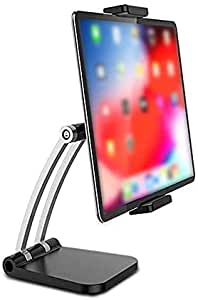 360 Degree Q010 Portable Folding iPad and Mobile Stand for All Devices (Black)