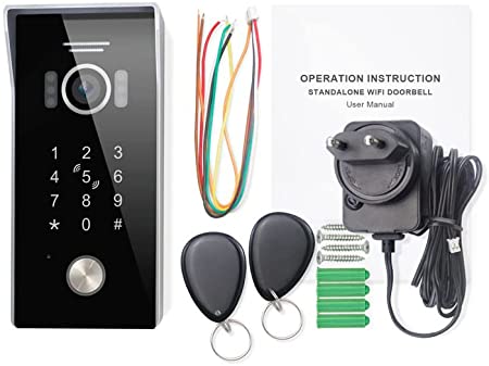 960P Video Intercom DHCP Smart WiFi Video Doorbell With Unlock Function Tuya 960P Waterproof Smart Door phone