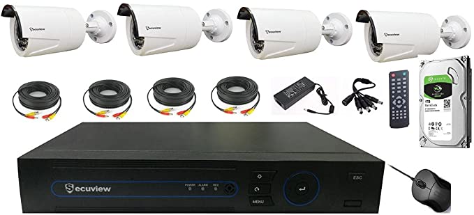 4CH Full High Definition CCTV KIT with hard disk for Security Surveillance System