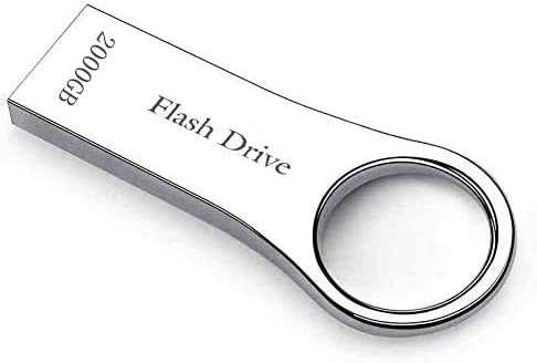 USB Flash Drive 2TB Memory Stick Metal Thumb Drive Waterproof Pen Drive 2000GB Data Storage Drive