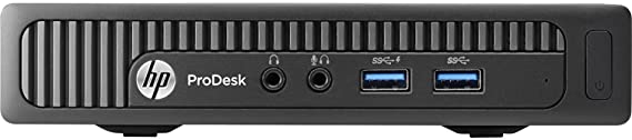 HP Prodesk 600-G1 Business PC, Intel i3-4160T/CI3,3.1 GHz, 500.0 GB, Intel HD4400/IGP with Windows 10 Pro-64 Bit (Black)