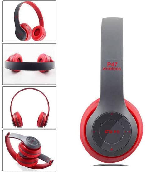 p47 Bluetooth Headset - Red