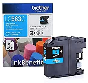 BROTHER LC563C, MFCJ2510CW/MFCJ3520/MFCJ3720,600 Pages Printer