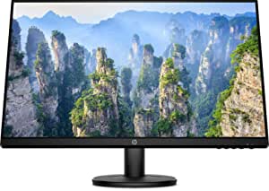 HP V27i 9SV94AS LED 27", 1920 x 1080 FHD, Vga/HDMI Inputs - 300 nits