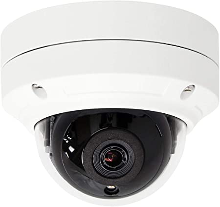 HDView 5MP Megapixel HD IP Network Camera H.265 POE Digital WDR Wide Dynamic Range 2.8mm Lens 3-Axis Angle IR Infrared Night Vision Dome , VCA Intelligent Analytics NDAA Compliant