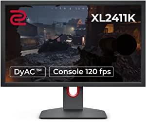 BenQ Zowie XL2411K 24 Inch 144Hz Esports Gaming Monitor,1ms | FHD | Height Adjustable | DP, HDMI |DyAc-Recoil Control, Black eQualizer & Color Vibrance | 120Hz Compatible for PS5 and Xbox series X