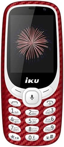 IKU V400 Dual Sim, 512GB RAM, 4GB ROM, 4G LTE - Red