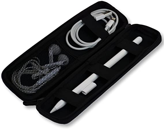 Apple Pencil Case Holder for Apple Pen Accessories Protective Carrying Case Sleeve for Stylus iPad Pro Pen, Pencil, Samsung, Huawei, Apple Pen Accessories, USB Cable, Earphone, Fountain Pen