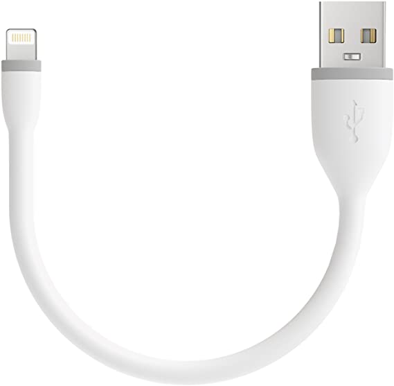 Satechi Flexible Apple MFi Certified Lightning USB Charging Cable - Compatible with iPhone 11 Plus Max/11 Plus/11, Xs Max/XS/XR/X, 8 Plus/8