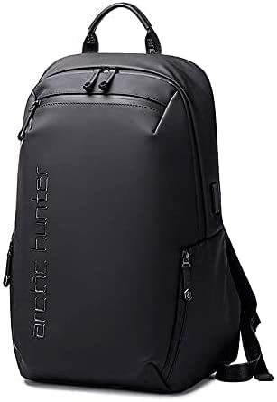 Arctic Hunter B00423 15.6″ Laptop Backpack waterproof with USB Port,-Black