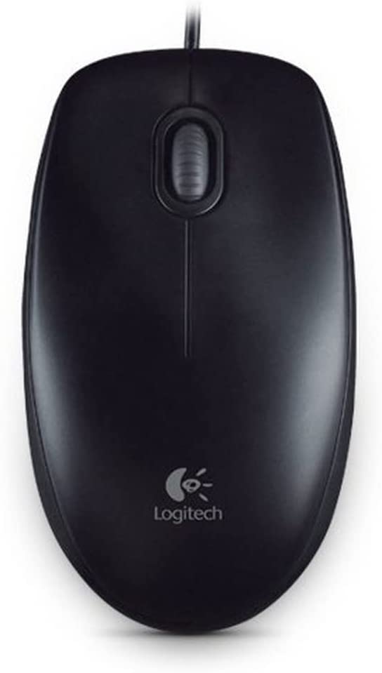 Logitech 910-003357 - B100 Optical USB Mouse Black