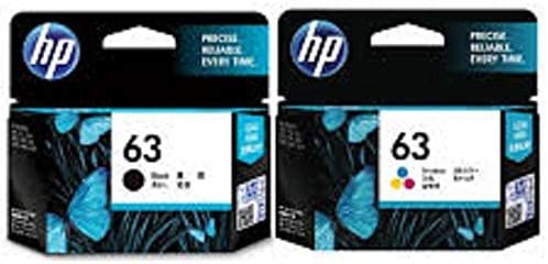 HP Ink Cartridge 63 Combo Black and Colourful