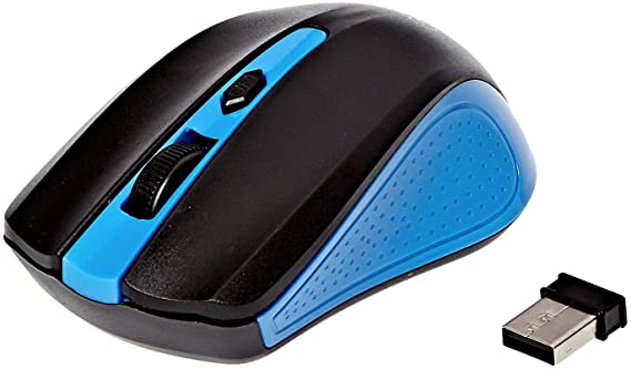 Enet G211-44 Wireless Optical Mouse - Blue