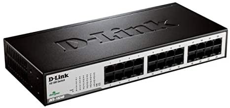 D-LINK DES-1024D Switch 24-Port 10/100Mbps Desktop/Rackmount